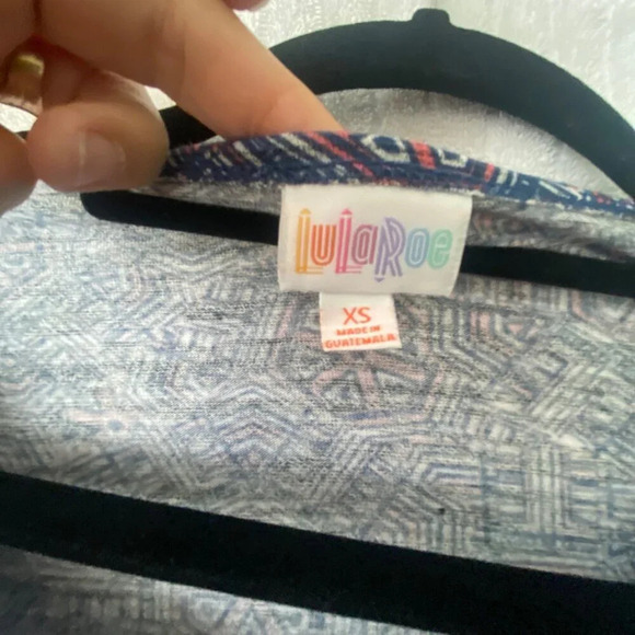 NWT Lularoe Irma Tunic Top XS Stretcy - Picture 10 of 11